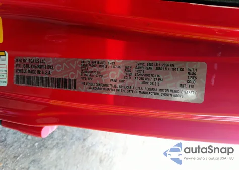 2024 Jeep Wrangler 4Xe Willys 4X4 from USA, damaged, VIN 1C4RJXN64RW141013